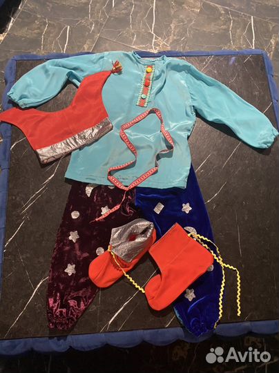 Костюм петрушки детский