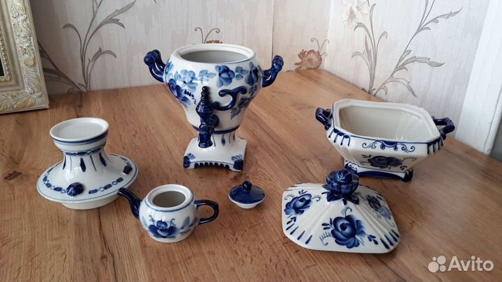 Комплект Гжель