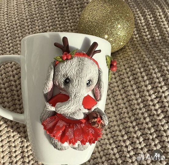 Кружка с декором