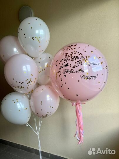 Воздушные шары на крестины, день рождения