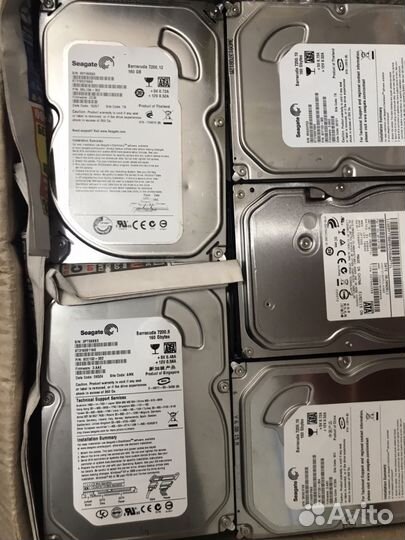 Жёсткие диски 250гб/320/500гб