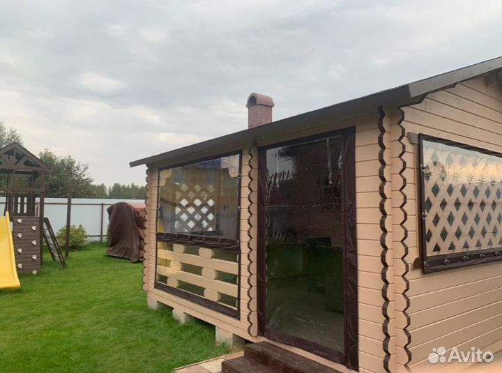 Мягкие окна под ключ