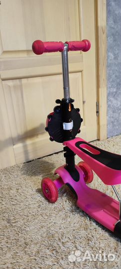 Самокат детский трехколесный бу
