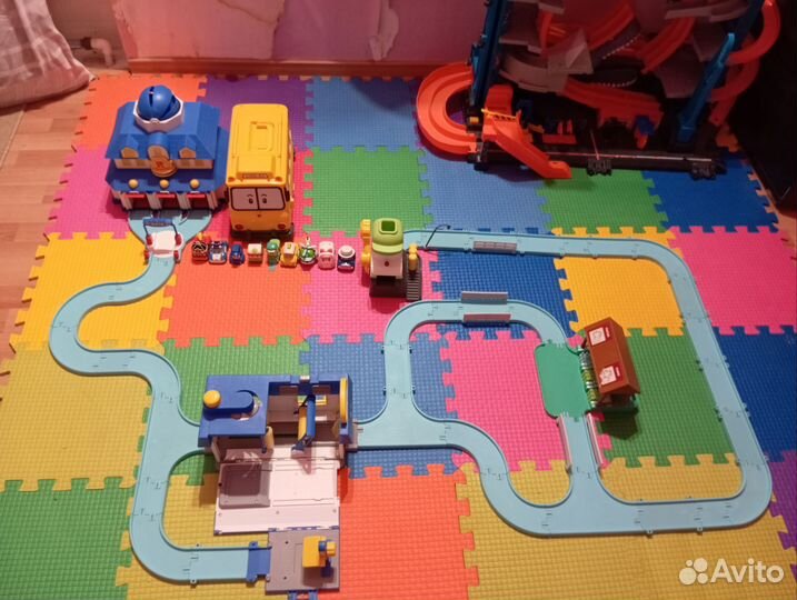 Робокар поли набор