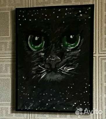 Чеширский кот. Картина
