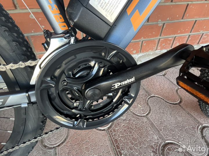 Электровелосипед алюминиевый новый 26