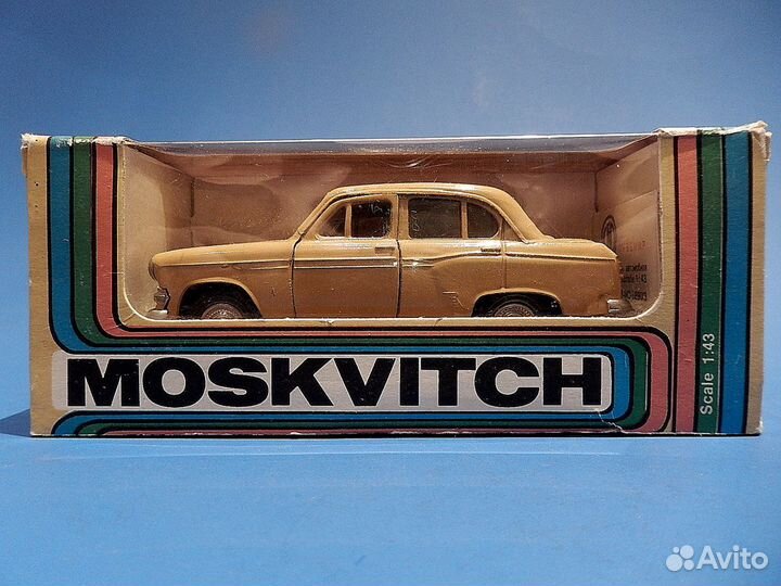Модель 1/43 Москвич 403 А7 сделано в СССР