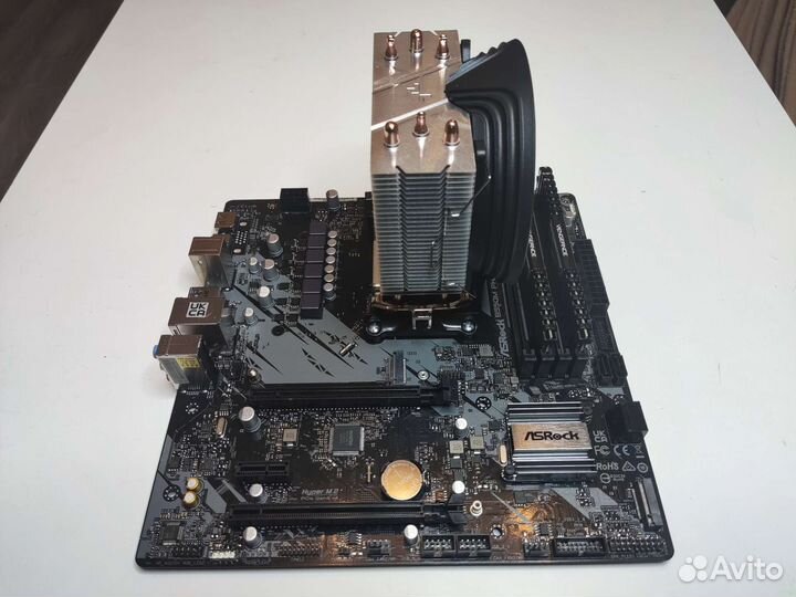 Комплект: Ryzen 5600X, B550, 16Gb, кулер