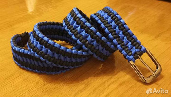 Ремень из паракорда ручной работы