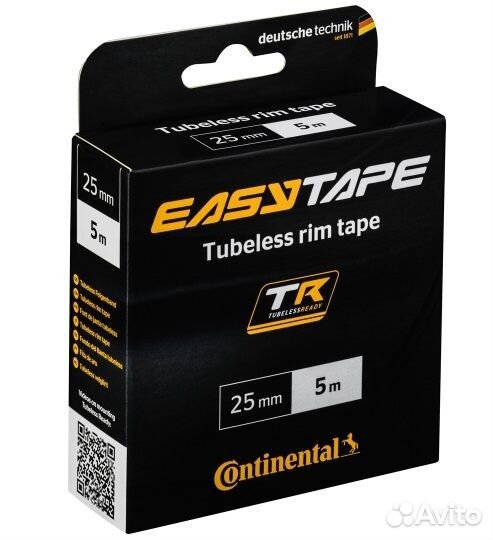 Лента на обод для бескамерных шин Continental 5 м