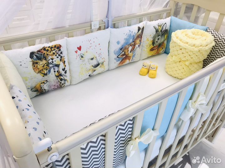 Детское постельное белье в детскую кроватку