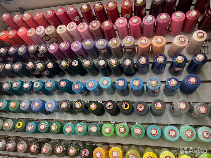 Швейные нитки,нитки швейные бобины