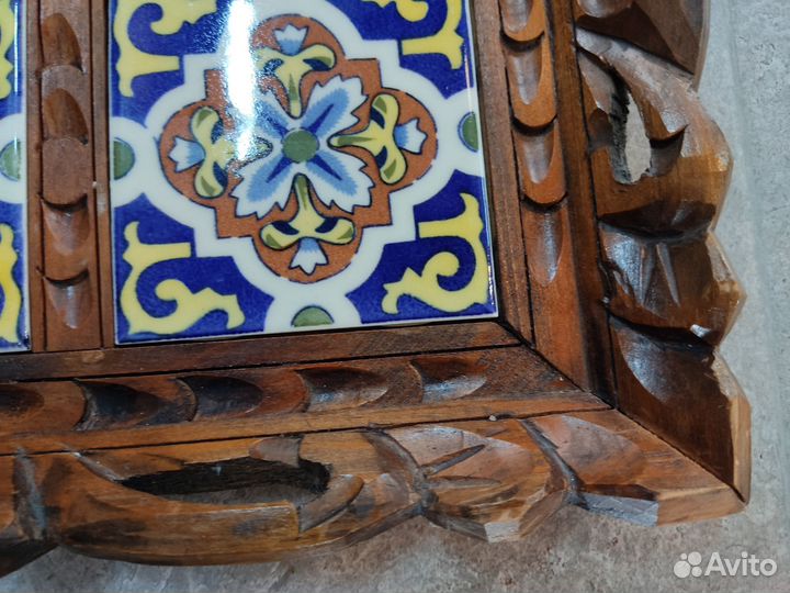 Поднос ручной работы 1960 г. Франция