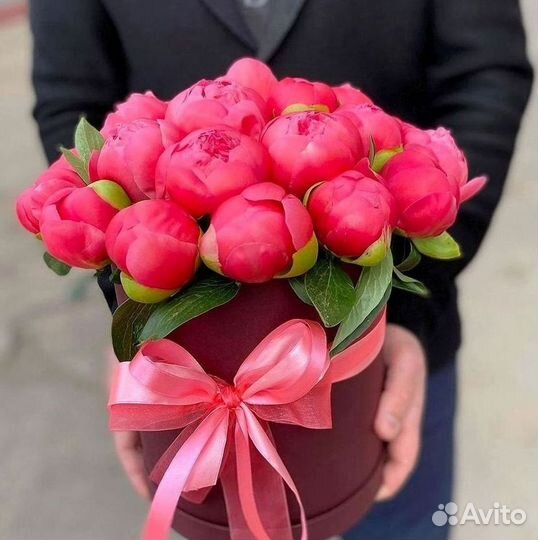 Пионы Цветы Доставка