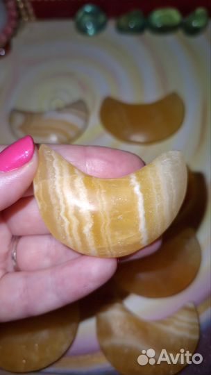 Натуральный жёлтый кальцит