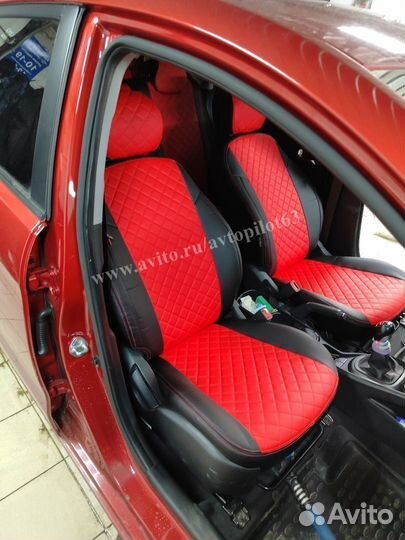 Автомобильные чехлы на KIA Rio 3 (2010-2017)