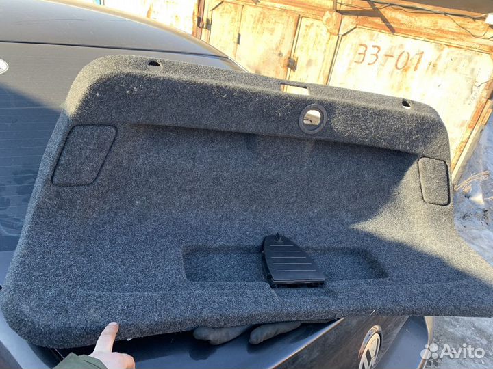 Passat b6 обшивка крышки багажника