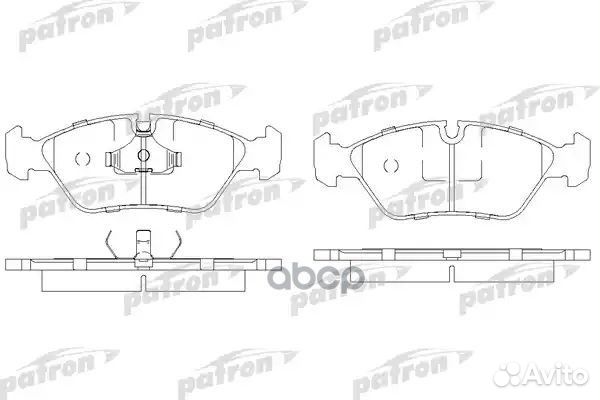Колодки тормозные дисковые передн BMW: 3 86-92