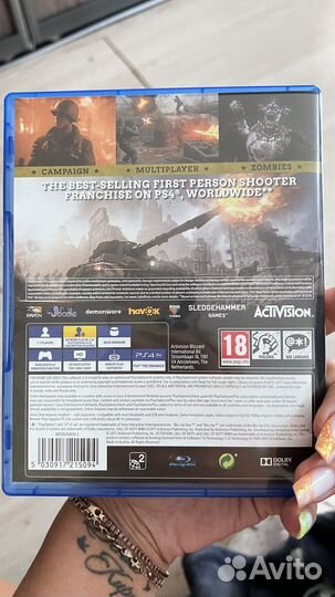 PS4 игра Activision Call of Duty: wwii