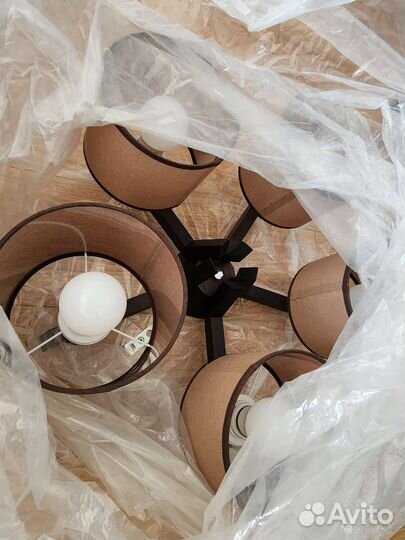 Люстра потолочная бу