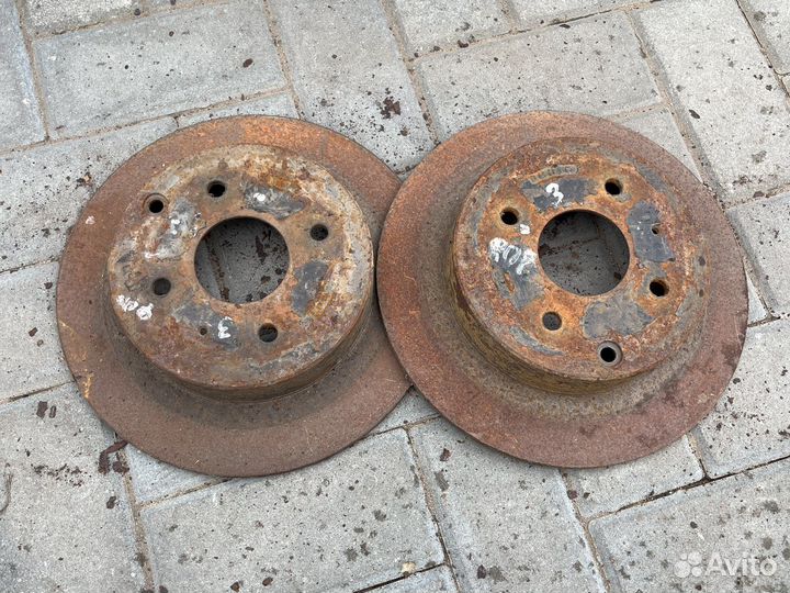 Диск тормозной задний chery fora vortex estina