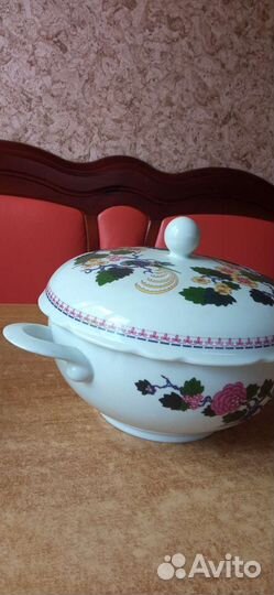 Фарфоровая супница, kahla. ГДР