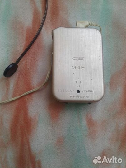 Слуховой аппарат ак 1км