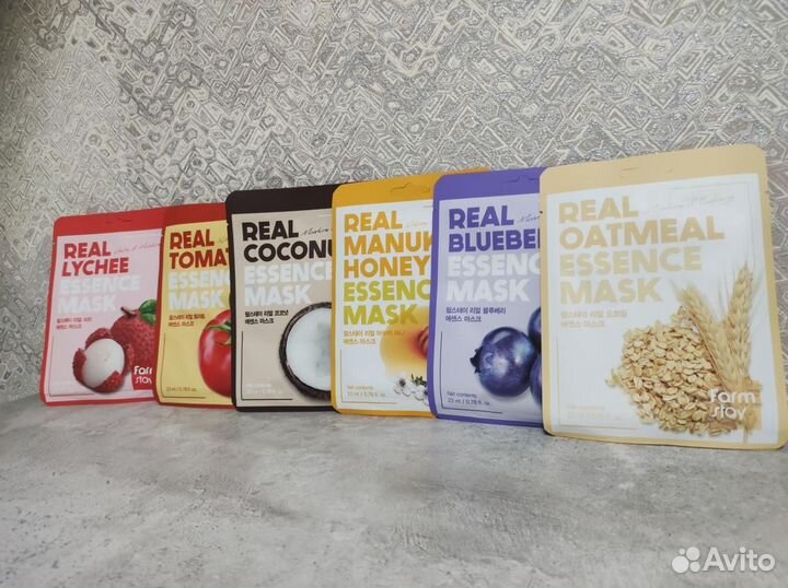 Новые тканевые маски из Кореи