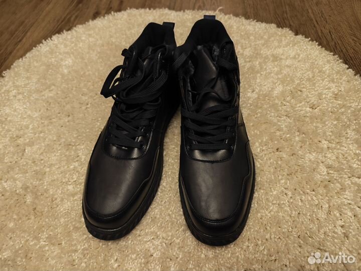 Кроссовки мужские с мехом