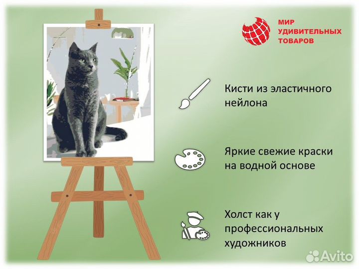 Картина по номерам 40х50