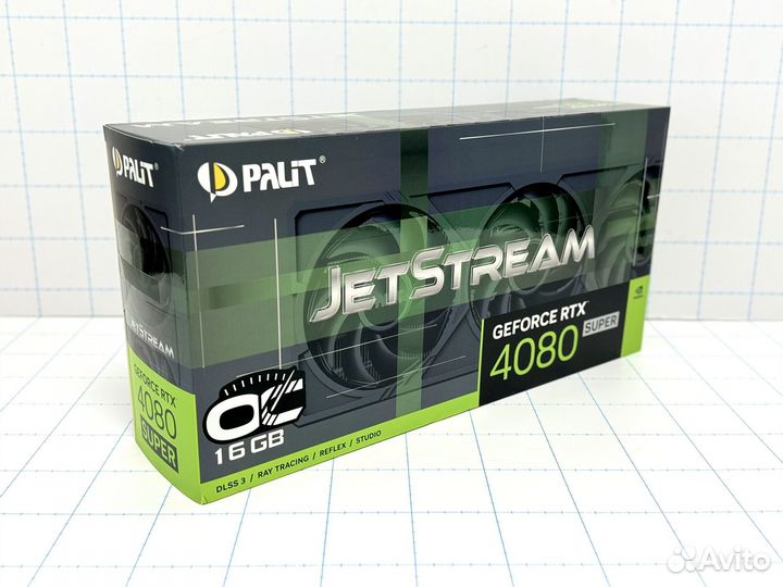 RTX 4080 Super Palit JetStream OC 16GB (Новая,чек)