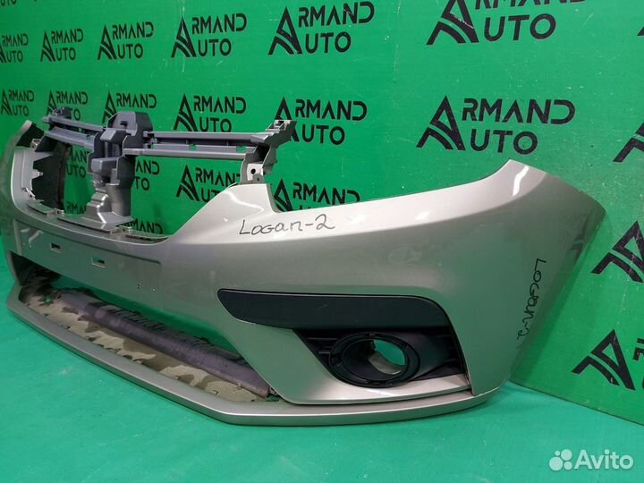 Бампер передний Renault Logan 2 2018