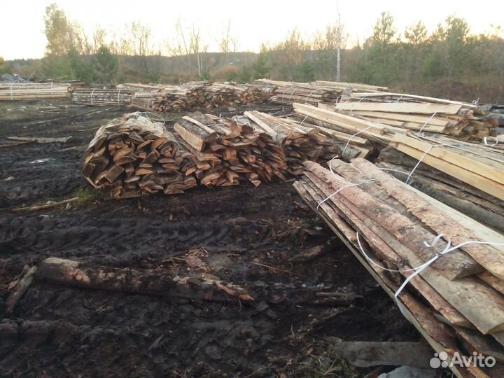 Дрова горбыль березовый сосновый осиновый