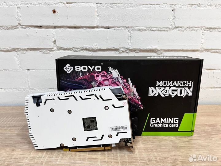 Видеокарта RTX 2060 Super 8Gb White Soyo