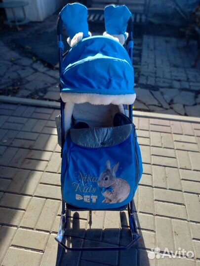 Коляска санки