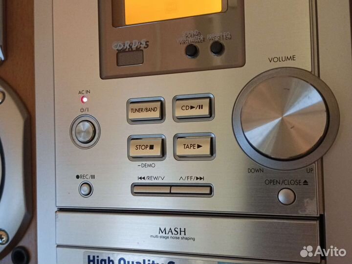 Музыкальный центр panasonic sa-pm10