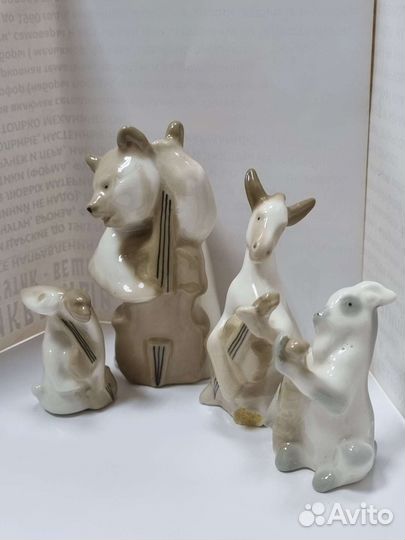 Скульптурная композиция «Квартет» по басне