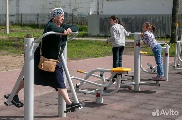 Уличные тренажеры