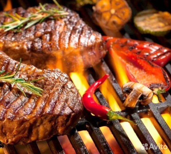 Чугунная решетка для гриля