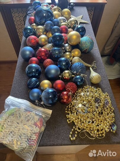 Игрушки елочные шары