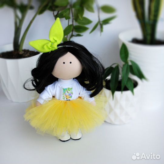 Кукла текстильная интерьерная