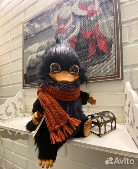 Игрушка Нюхль (Нюхлер) в смешанной технике