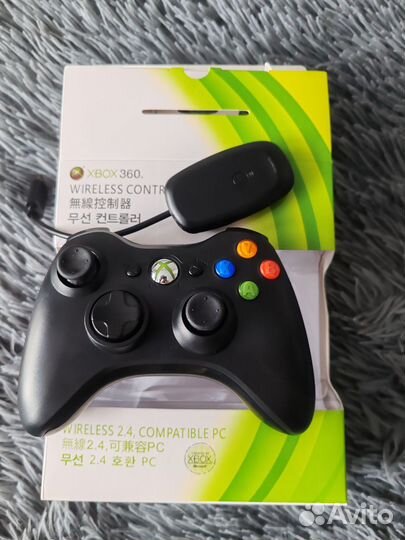 Геймпад xbox 360 беспроводной