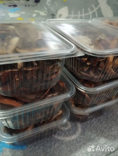 Сушеные грибы белые,подосиновик,подберезовик