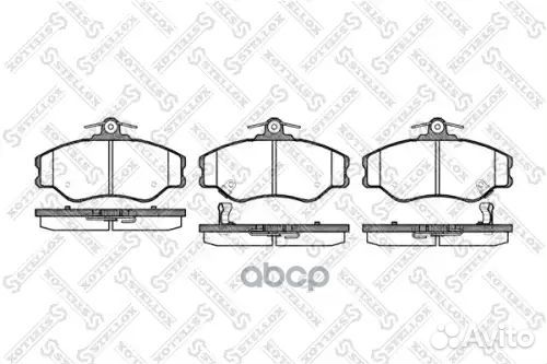 505 002-SX 494 02223404Y12-61107M колодки