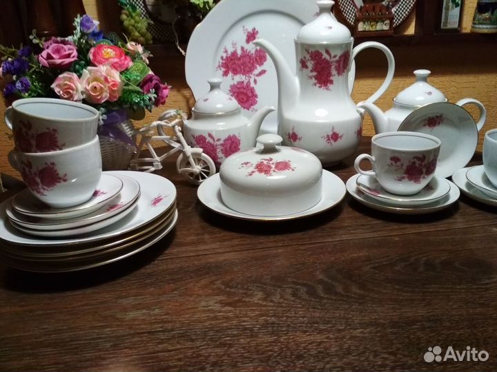 Чайный,кофейный сервиз гдр Kahla