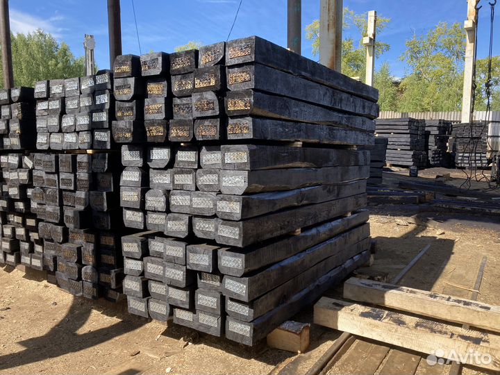 Полушпалы для подкрановых путей