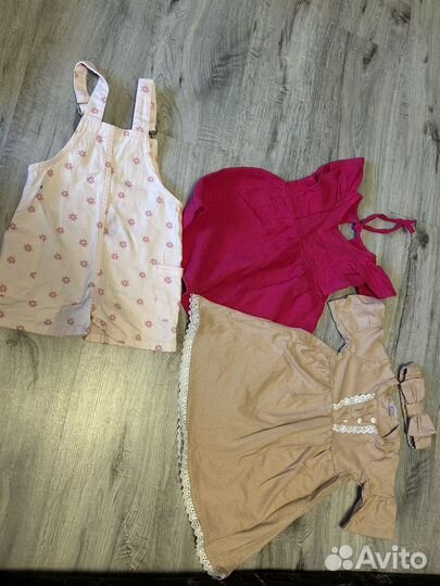 Вещи пакетом для девочки 86-92