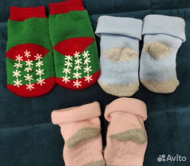 Носки для новорожденных летние, зимние, пинетки