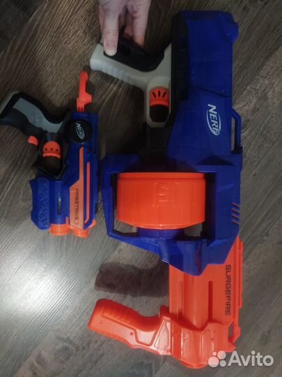 Бластер nerf